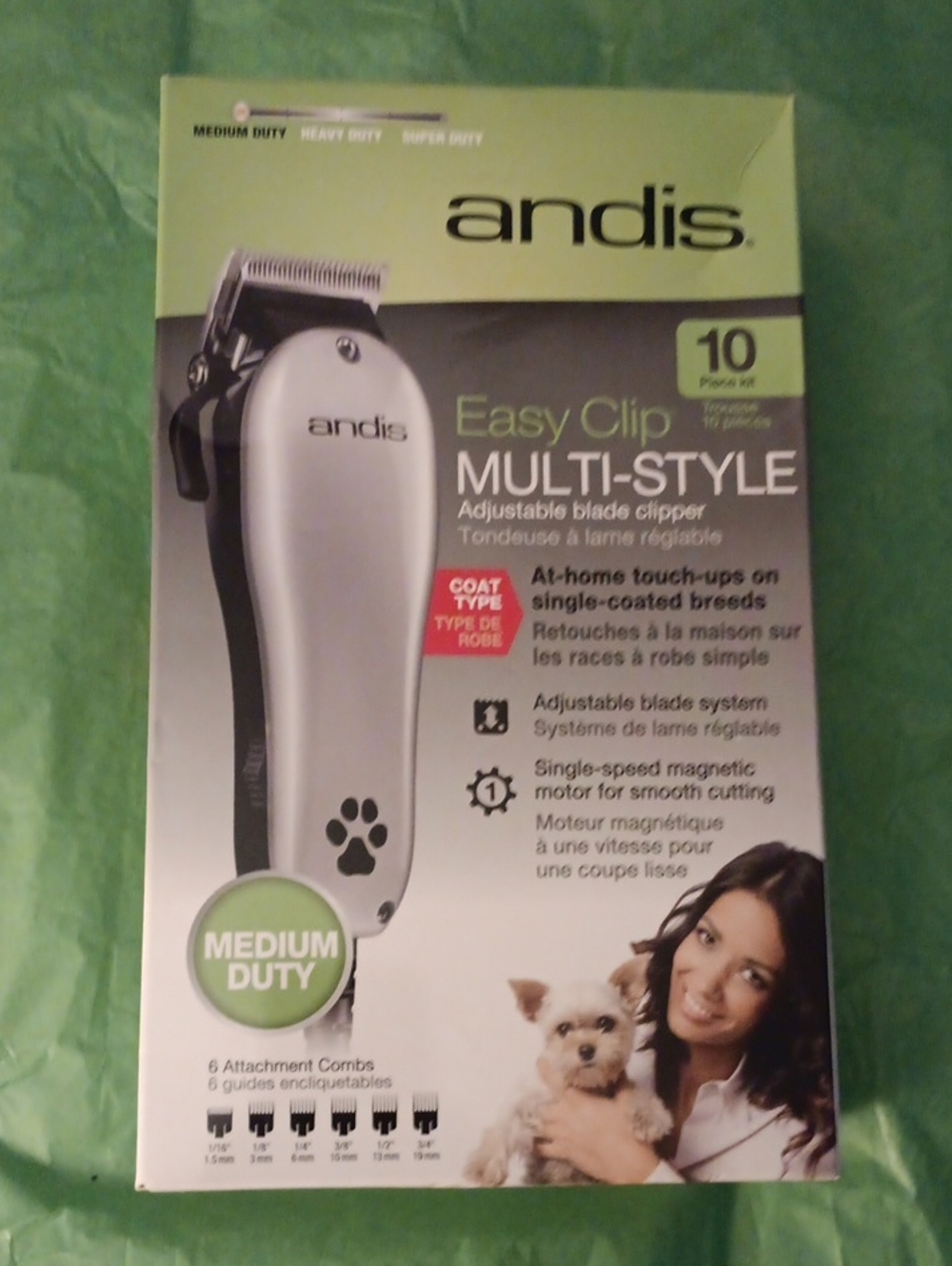 Andis Easy Clip Multi-style Adjustable Blade Clipper